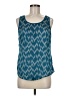 a.n.a. A New Approach 100% Polyester Teal Sleeveless Blouse Size M - photo 1