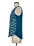 a.n.a. A New Approach 100% Polyester Teal Sleeveless Blouse Size M - photo 5