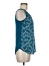 a.n.a. A New Approach 100% Polyester Teal Sleeveless Blouse Size M - photo 4