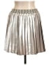 Calypso St. Barth 100% Polyester Metallic Silver Formal Skirt Size Lg (2) - photo 1