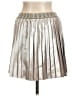 Calypso St. Barth 100% Polyester Metallic Silver Formal Skirt Size Lg (2) - photo 2