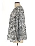 Passport Silver Long Sleeve Blouse Size L (petite) - photo 5