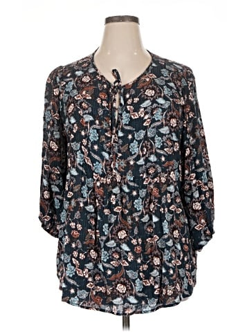 Papermoon 3/4 Sleeve Blouse (view 1)