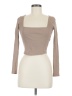 Zara Tan Long Sleeve Top Size M - photo 1
