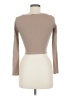 Zara Tan Long Sleeve Top Size M - photo 2