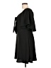 Unbranded 100% Polyester Solid Black Cocktail Dress Size L - photo 5