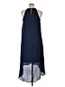 Mlle Gabrielle Solid Blue Casual Dress Size 1X - photo 2
