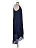 Mlle Gabrielle Solid Blue Casual Dress Size 1X - photo 4
