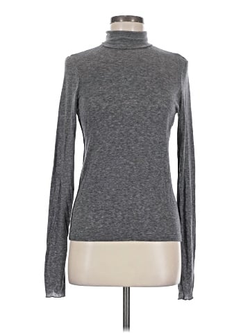 Madewell Wool-Blend Turtleneck Long-Sleeve Tee (view 1)