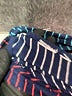Unbranded Chevron-herringbone Blue Cocktail Dress Size M - photo 7