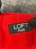 Ann Taylor LOFT Solid Red Casual Pants Size 20 - photo 4