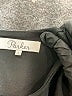 Parker Solid Black Cocktail Dress Size S - photo 7