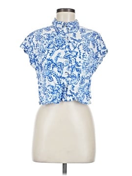 Caroline Constas Short Sleeve Blouse