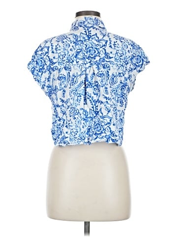 Caroline Constas Short Sleeve Blouse (view 2)