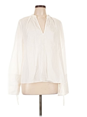 Derek Lam 10 Crosby Long Sleeve Blouse (view 1)