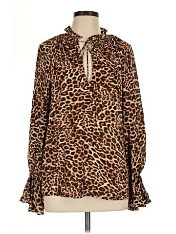 Nili Lotan Long Sleeve Blouse (view 1)