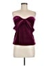 Parker Burgundy Sleeveless Top Size M - photo 1
