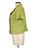 Sag Harbor Green Short Sleeve Blouse Size 10 (petite) - photo 5