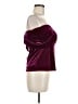 Parker Burgundy Sleeveless Top Size M - photo 4
