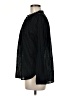 Point Sur 100% Cotton Black Long Sleeve Blouse Size 8 - photo 5