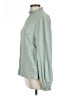 Shein Green Long Sleeve Blouse Size L - photo 5