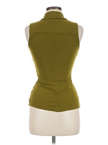 Proenza Schouler White Label Sleeveless Button-Down Shirt (view 2)