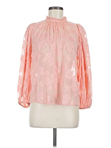 Ulla Johnson 3/4 Sleeve Silk Top (view 1)
