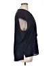 J.Crew 100% Polyester Blue Short Sleeve Blouse Size 1X (estimated) - photo 4