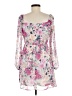 As U Wish 100% Polyester Floral Pink Cocktail Dress Size S - photo 2