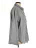 Love Tree Solid Gray Long Sleeve Button-Down Shirt Size L - photo 4