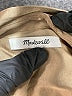 Madewell Metallic Tan Long Sleeve Blouse Size 10 - photo 7