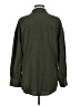 Unbranded Green 3/4 Sleeve Button-Down Shirt Size M - photo 2