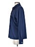 Unbranded 100% Polyester Blue Long Sleeve Blouse Size S - photo 5