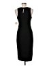 Final Touch Solid Black Cocktail Dress Size M - photo 2