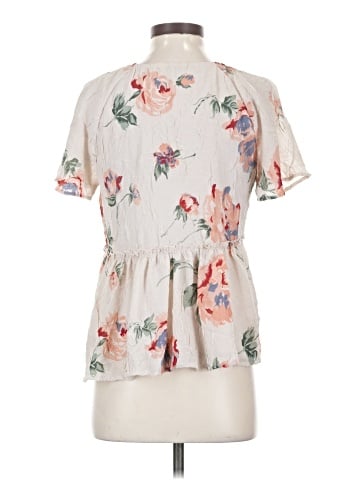 Lucky Brand Short Sleeve Blouse (view 2)