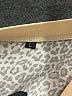 Unbranded Animal Print Tan Long Sleeve Blouse Size L - photo 7