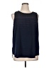 Papermoon Blue Sleeveless T-Shirt Size 1X - photo 1