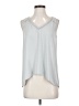 Ann Taylor LOFT Outlet 100% Polyester Gray Sleeveless Blouse Size XS - photo 1