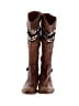 Barneys New York 100% Leather Brown Boots Size EU 39 - photo 2
