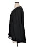 Chico's 100% Polyester Black Long Sleeve Blouse Size XL (3) - photo 5