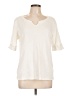 Ellen Tracy Ivory 3/4 Sleeve T-Shirt Size L - photo 1