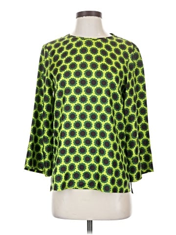 Odeeh 3/4 Sleeve Silk Top (view 1)