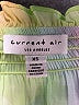 Current Air 100% Polyester Tie-dye Green 3/4 Sleeve Blouse Size XS - photo 7