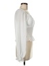 Timing 100% Polyester Ivory Long Sleeve Blouse Size M - photo 4