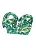 Unbranded Tropical Green Swimsuit Top Size L - photo 1