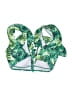 Unbranded Tropical Green Swimsuit Top Size L - photo 2