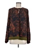 CAbi Brown Long Sleeve Blouse Size M - photo 1