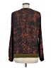 CAbi Brown Long Sleeve Blouse Size M - photo 2