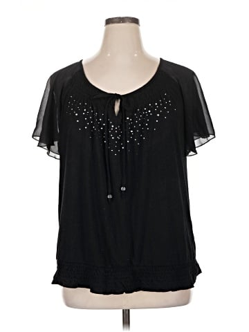 French Laundry Short Sleeve Blouse (view 1)