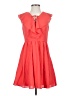 Express 100% Polyester Red Casual Dress Size 4 - photo 1